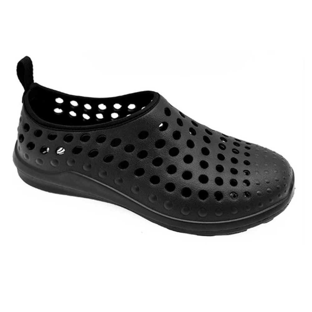 HIGH TIDE “VAPOR” HYDRO SHOES Black Perforated Slip-On Shoe